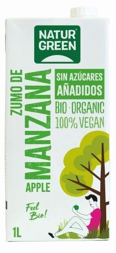 Zumo de Manzana · Naturgreen · 1 litro