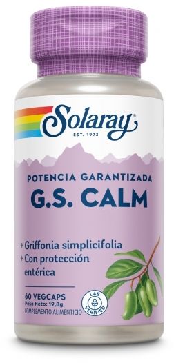 G.S. Calm · Solaray · 60 cápsulas