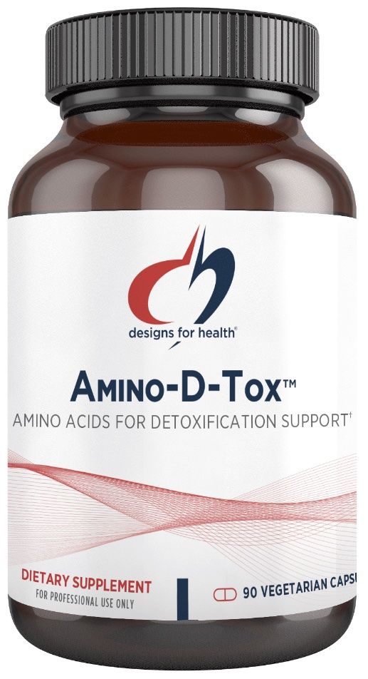 Amino-D-Tox · Designs For Health · 90 cápsulas