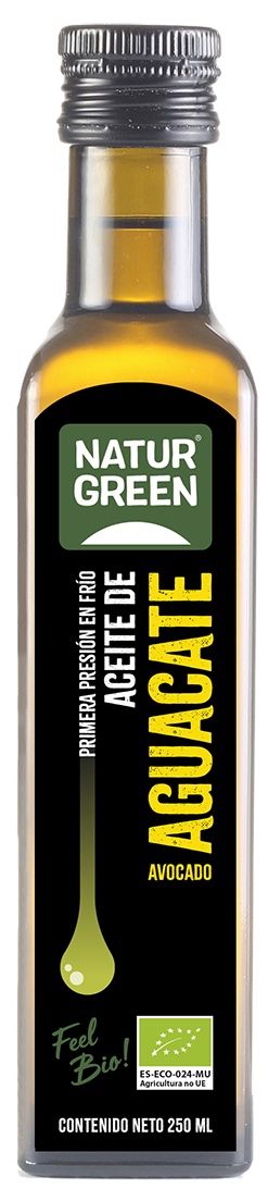 Aceite de Aguacate Bio · Naturgreen · 250 ml