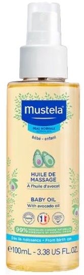 Aceite de Masaje con Aceite de Aguacate · Mustela · 100 ml