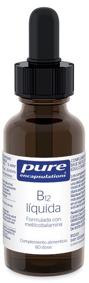 Vitamina B12 Líquida · Pure Encapsulations · 30 ml