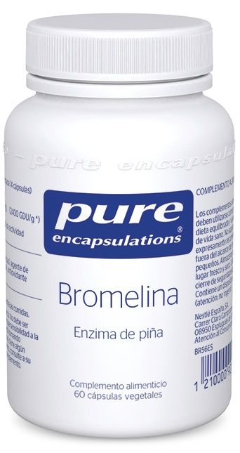 Bromelina · Pure Encapsulations · 60 cápsulas