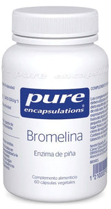 Bromelina · Pure Encapsulations · 60 cápsulas