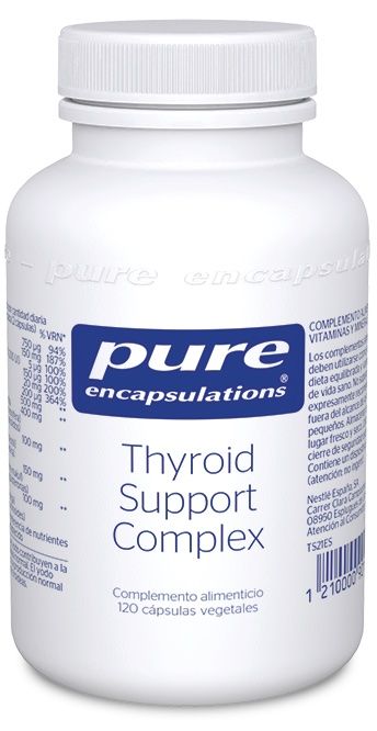 Thyroid Support Complex · Pure Encapsulations · 120 cápsulas