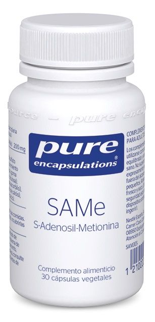 SAMe · Pure Encapsulations · 30 cápsulas