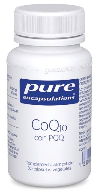 CoQ10 con PQQ · Pure Encapsulations · 30 cápsulas