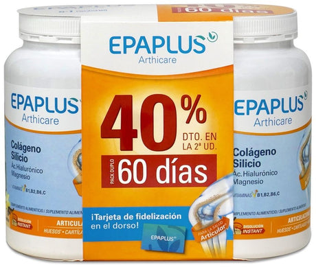 Pack Ahorro Arthicare Colágeno Silicio - Sabor Vainilla · Epaplus · 2x327 gramos