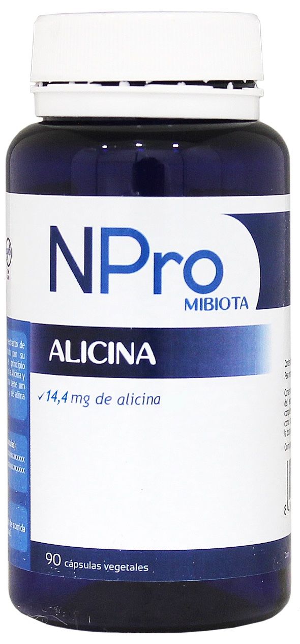 Alicina · NPro Mibiota · 90 cápsulas