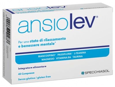 Ansiolev · Specchiasol · 45 comprimidos