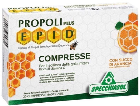 Epid Propoli Plus Naranja · Specchiasol · 20 comprimidos