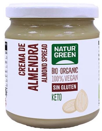 Crema de Almendra Bio · Naturgreen · 250 gramos