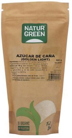 Azúcar de Caña (Golden Light) Bio · Naturgreen · 500 gramos