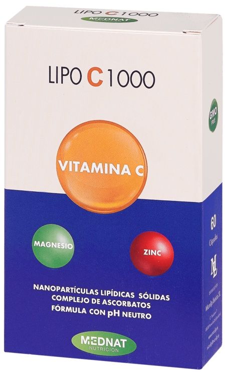 Lipo C 1000 · MedNat · 60 cápsulas