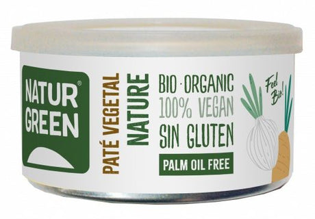 Paté Vegetal Nature Bio · Naturgreen · 125 gramos