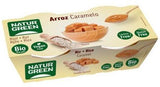 Postre de Arroz con Caramelo Bio · Naturgreen · 2x125 gramos