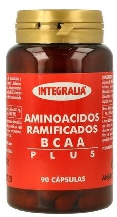 Aminoácidos Ramificados BCAA Plus · Integralia · 90 cápsulas