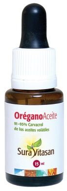 Aceite de Orégano Salvaje · Sura Vitasan · 15 ml