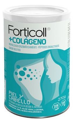 +Colágeno Piel y Cabello · Forticoll · 270 gramos