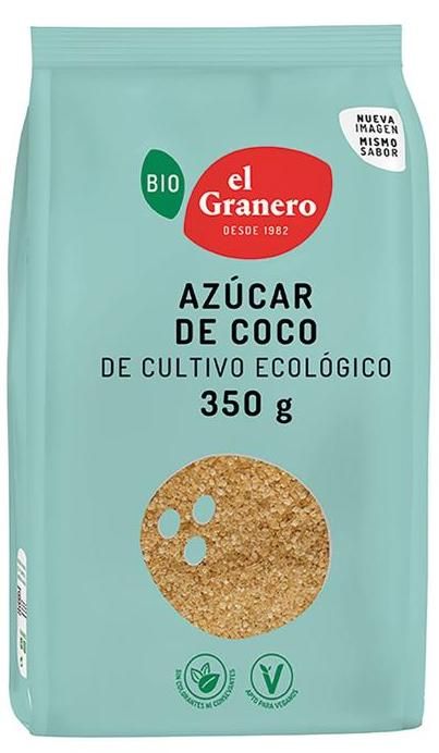 Azúcar de Coco Bio · El Granero Integral · 350 gramos