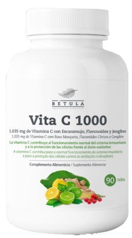 Vita C 1000 · Betula · 90 tabletas