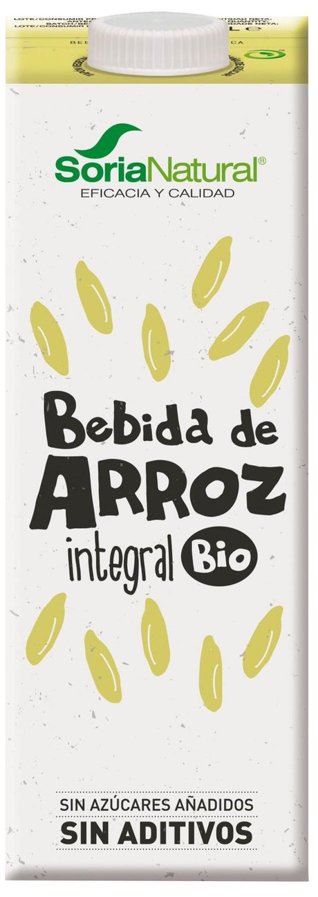 Bebida de Arroz Integral · Soria Natural · 1 litro