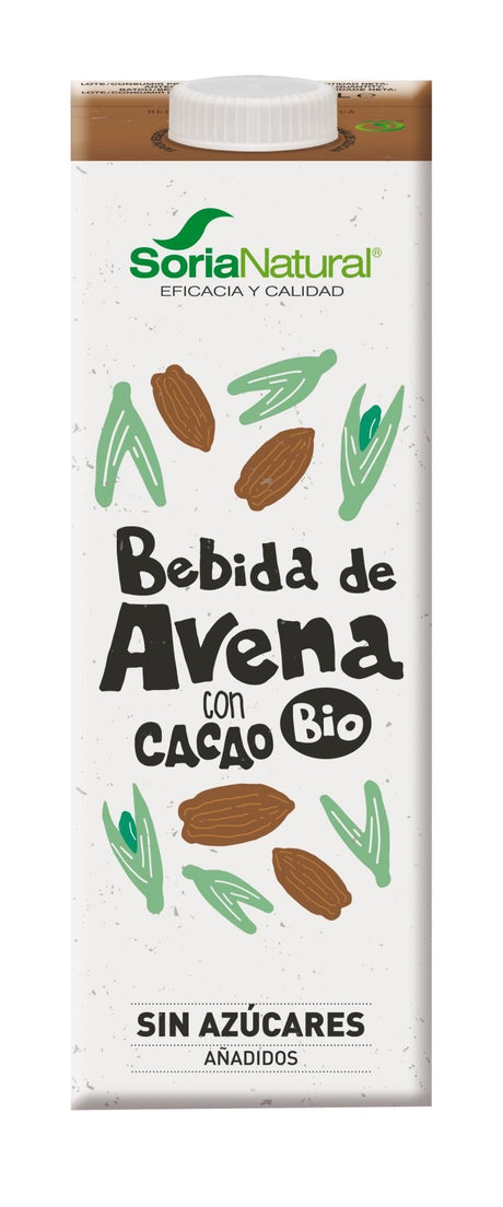 Bebida de Avena con Cacao · Soria Natural · 1 litro