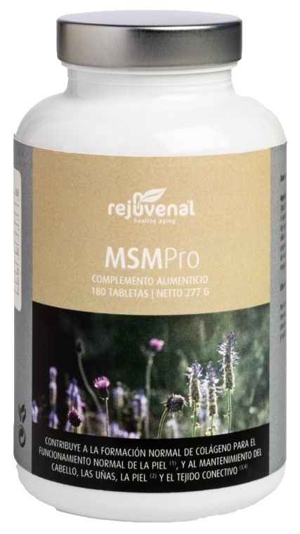 MSMPro · Rejuvenal · 180 tabletas