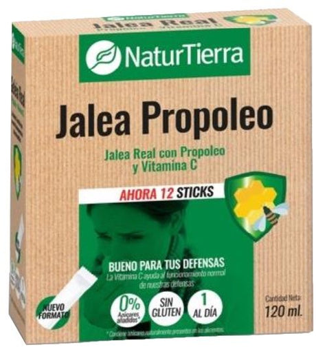 Jalea Propóleo · NaturTierra · 12 sticks