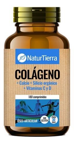 Colágeno Hidrolizado · NaturTierra · 180 comprimidos