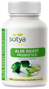 Aloe Digest Probiótico Masticable · Sotya · 100 comprimidos