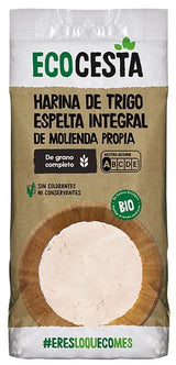 Harina de Trigo Espelta Integral Bio · Ecocesta · 500 gramos