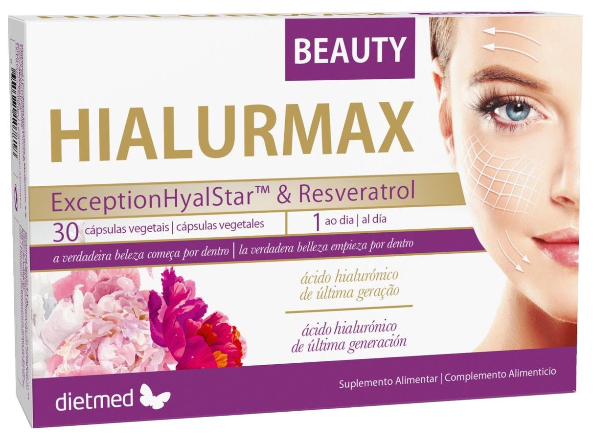 Hialurmax Beauty · DietMed · 30 cápsulas