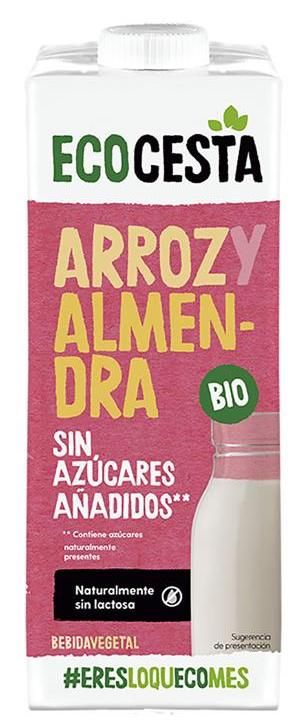 Bebida Vegetal de Arroz y Almendras Bio · Ecocesta · 1 litro