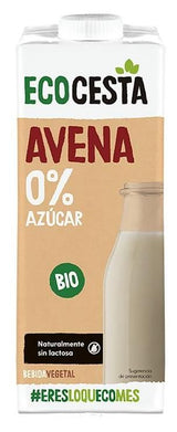 Bebida Vegetal de Avena 0% Azúcar Bio · Ecocesta · 1 litro