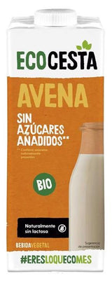 Bebida Vegetal De Avena Sin Azúcares Añadidos Bio · Ecocesta · 1 litro