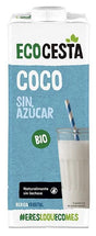 Bebida Vegetal de Coco Sin Azúcar Bio · Ecocesta · 1 litro