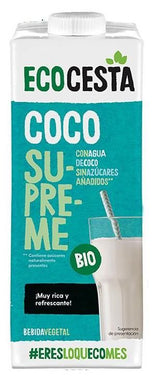 Bebida Vegetal de Coco Supreme Bio · Ecocesta · 1 litro