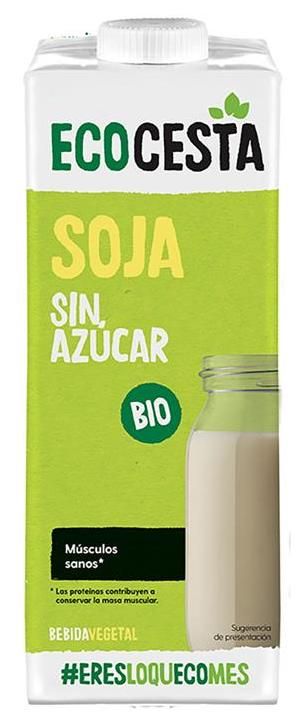 Bebida Vegetal de Soja Sin Azúcar Bio · Ecocesta · 1 litro