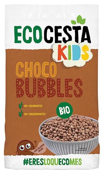 Choco Bubbles Kids Bio · Ecocesta · 375 gramos