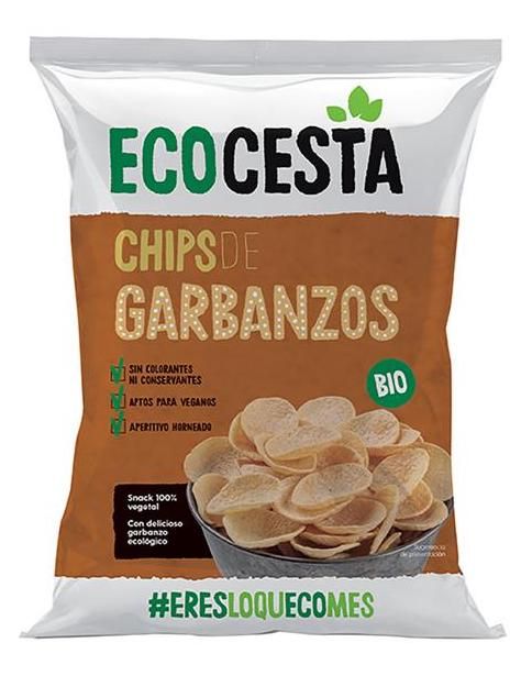 Chips de Garbanzos Bio · Ecocesta · 80 gramos