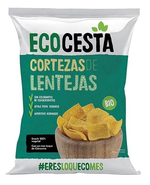 Cortezas de Lentejas Bio · Ecocesta · 65 gramos