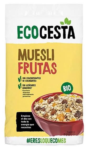 Muesli Frutas Bio · Ecocesta · 500 gramos