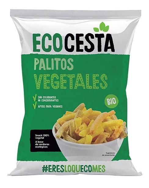 Palitos Vegetales Bio · Ecocesta · 70 gramos