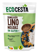 Semillas de Lino Molido Sin Gluten Bio · Ecocesta · 200 gramos