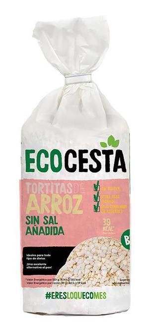 Tortitas de Arroz Sin Sal Bio · Ecocesta · 115 gramos