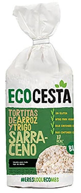 Tortitas de Arroz y Trigo Sarraceno Bio · Ecocesta · 115 gramos