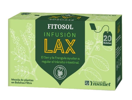 Fitosol Infusión LAX · Ynsadiet · 20 filtros