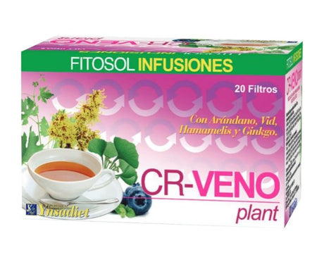 Fitosol Infusión CR-VENO · Ynsadiet · 20 filtros