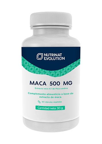 Maca 500 mg · Nutrinat Evolution · 60 cápsulas